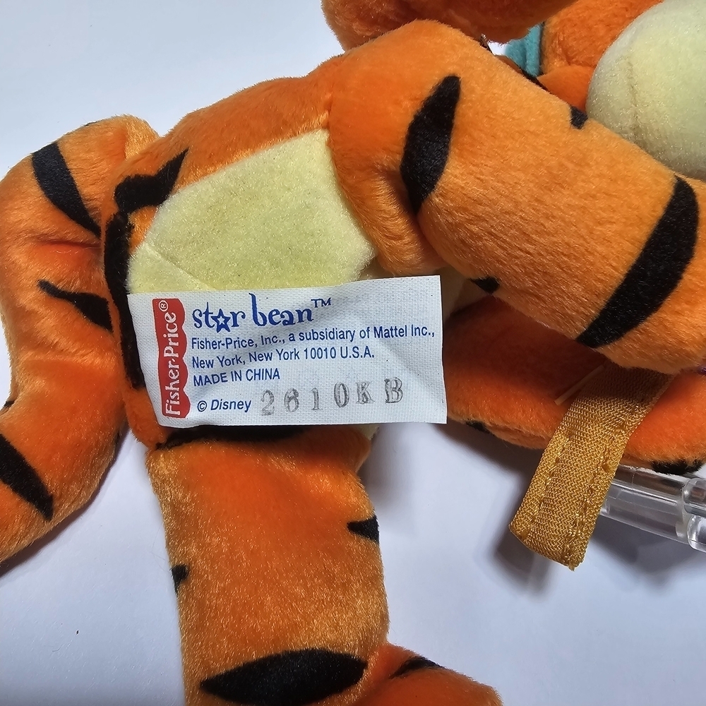 Lot Of 2 Tigger Plush Toy Set - Orange and Brown - Picture 11 of 11